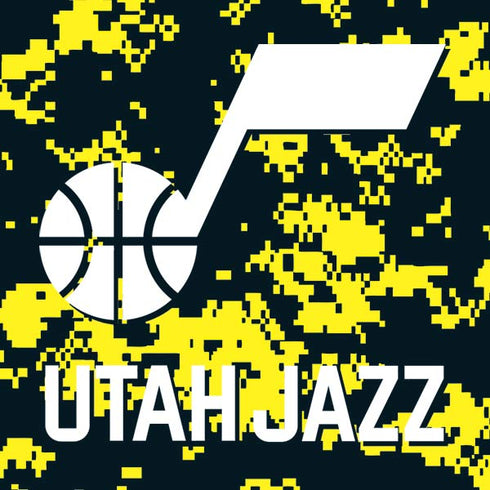 NBA Utah Jazz Grey Digi Camo Nintendo 2DS XL (2017) Skin